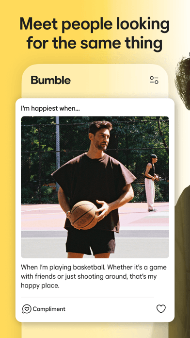 Bumble App Store screenshot 3